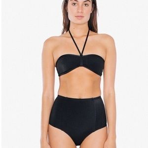 NWOT American Apparel High Waisted Swim Bottoms